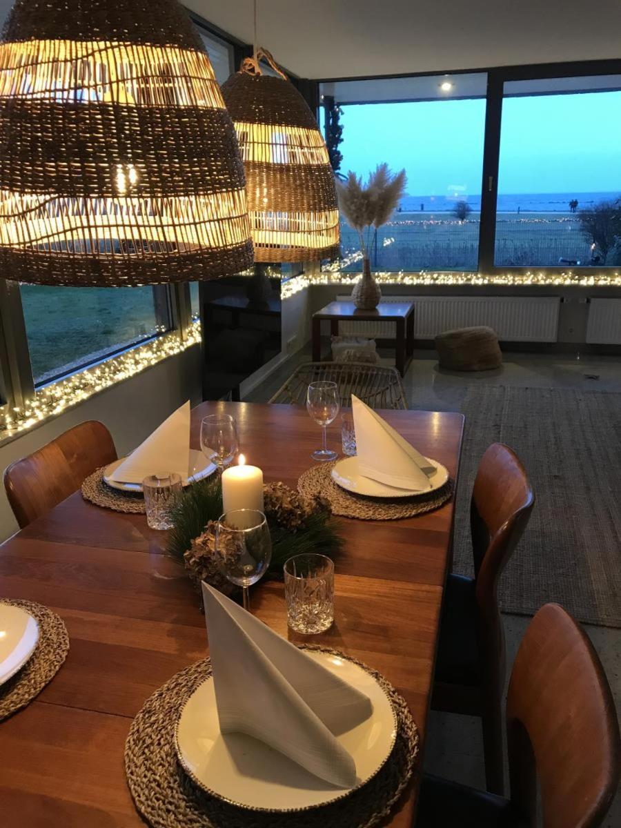 Burgtiefe auf Fehmarn Inselblume 82 - Bungalow Am Suedstrand Mit Meerblick מראה חיצוני תמונה