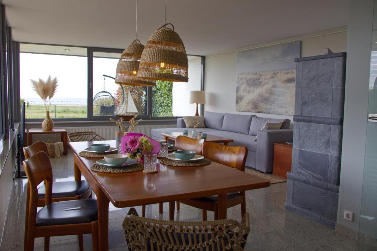Burgtiefe auf Fehmarn Inselblume 82 - Bungalow Am Suedstrand Mit Meerblick מראה חיצוני תמונה